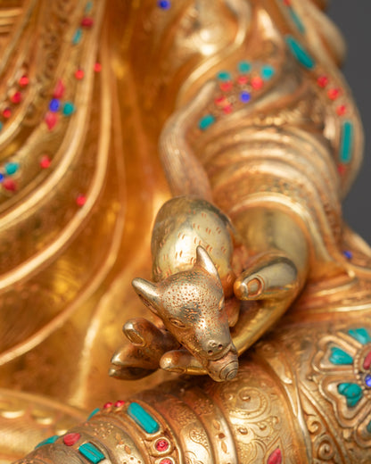 Guru Norlha Statue | Handcrafted Glorious Spiritual Master Sculpture