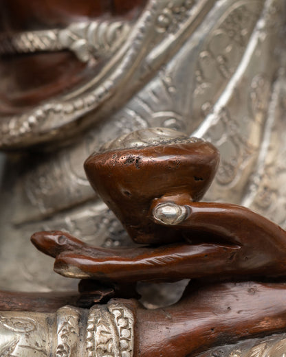Shakyamuni Buddha Statue – Traditional Nepalese Sacred Art