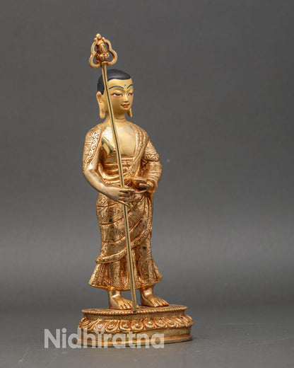 Buddha Shakyamuni with Disciples | Himalayan Sacred Sculpture