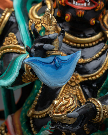 Six Armed Mahakala Statue