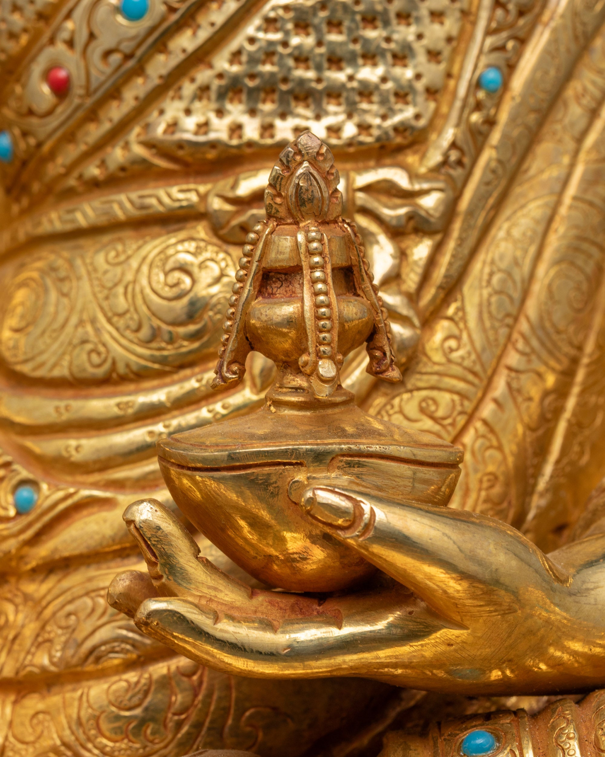 Divine Padmasambhava Statue | Handcrafted Tribute to Lotus-Born Guru