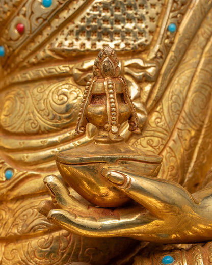 Divine Padmasambhava Statue | Handcrafted Tribute to Lotus-Born Guru