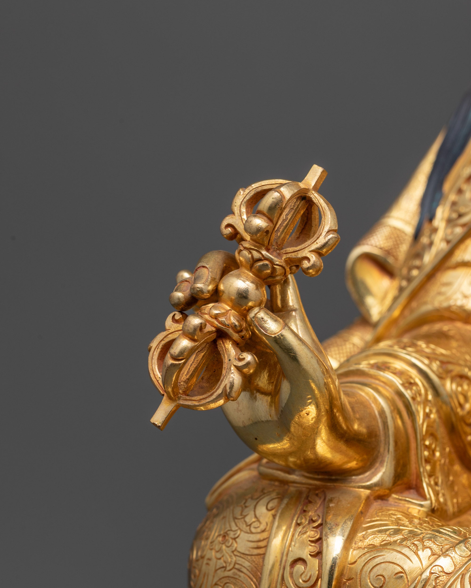 Handmade Buddhist Padmasambhava Statue | Guru Rinpoche Idol