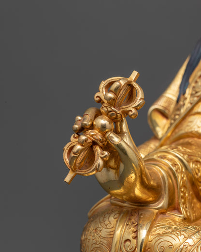 Handmade Buddhist Padmasambhava Statue | Guru Rinpoche Idol