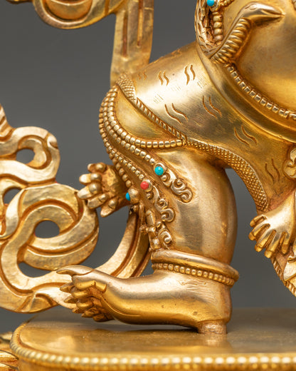 Vajrapani Buddhist Deity Statue | Lord of Thunderbolt Sculpture