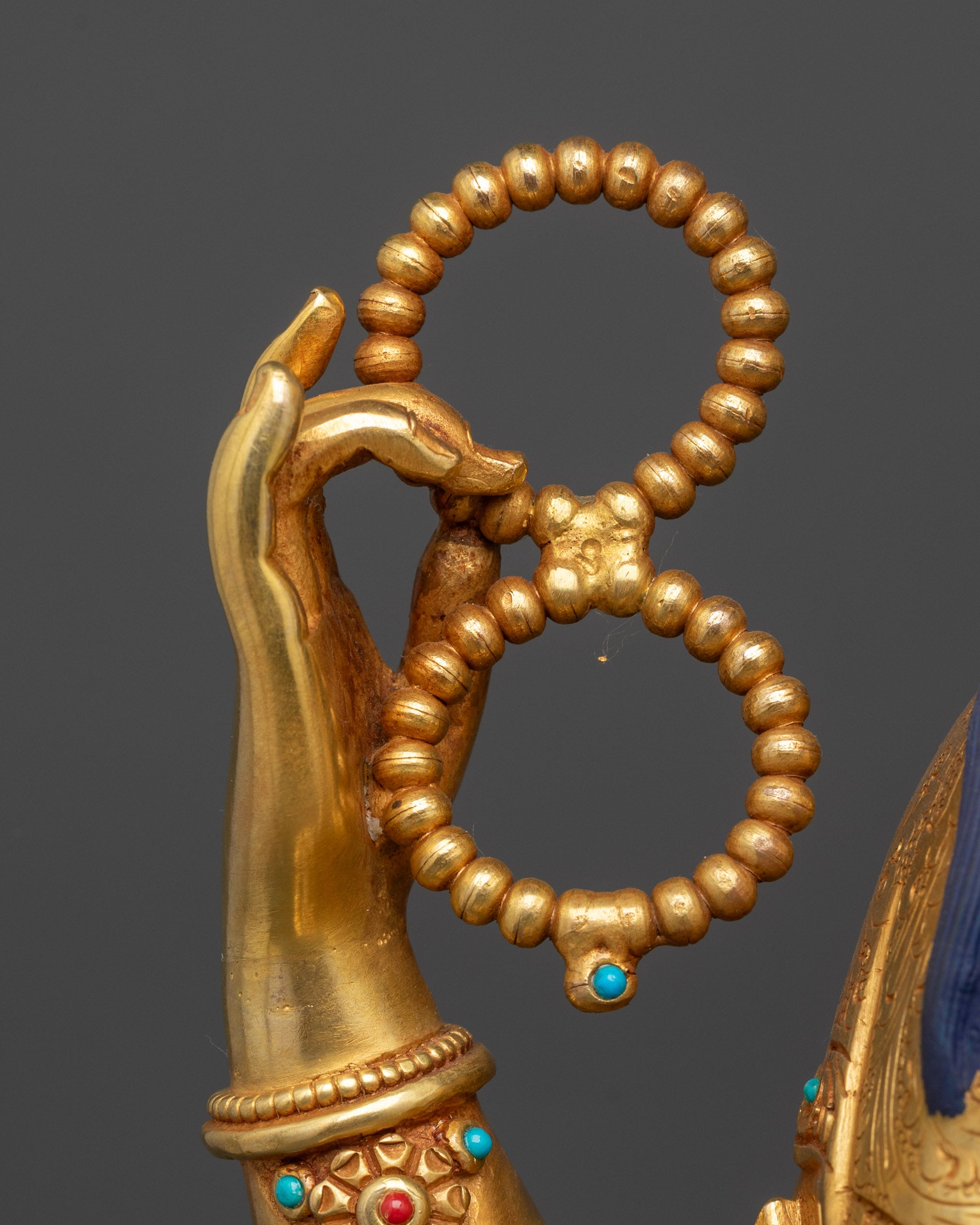 Celebrate Compassion with Chenrezig Statue | 24K Gold-Gilded Sculpture