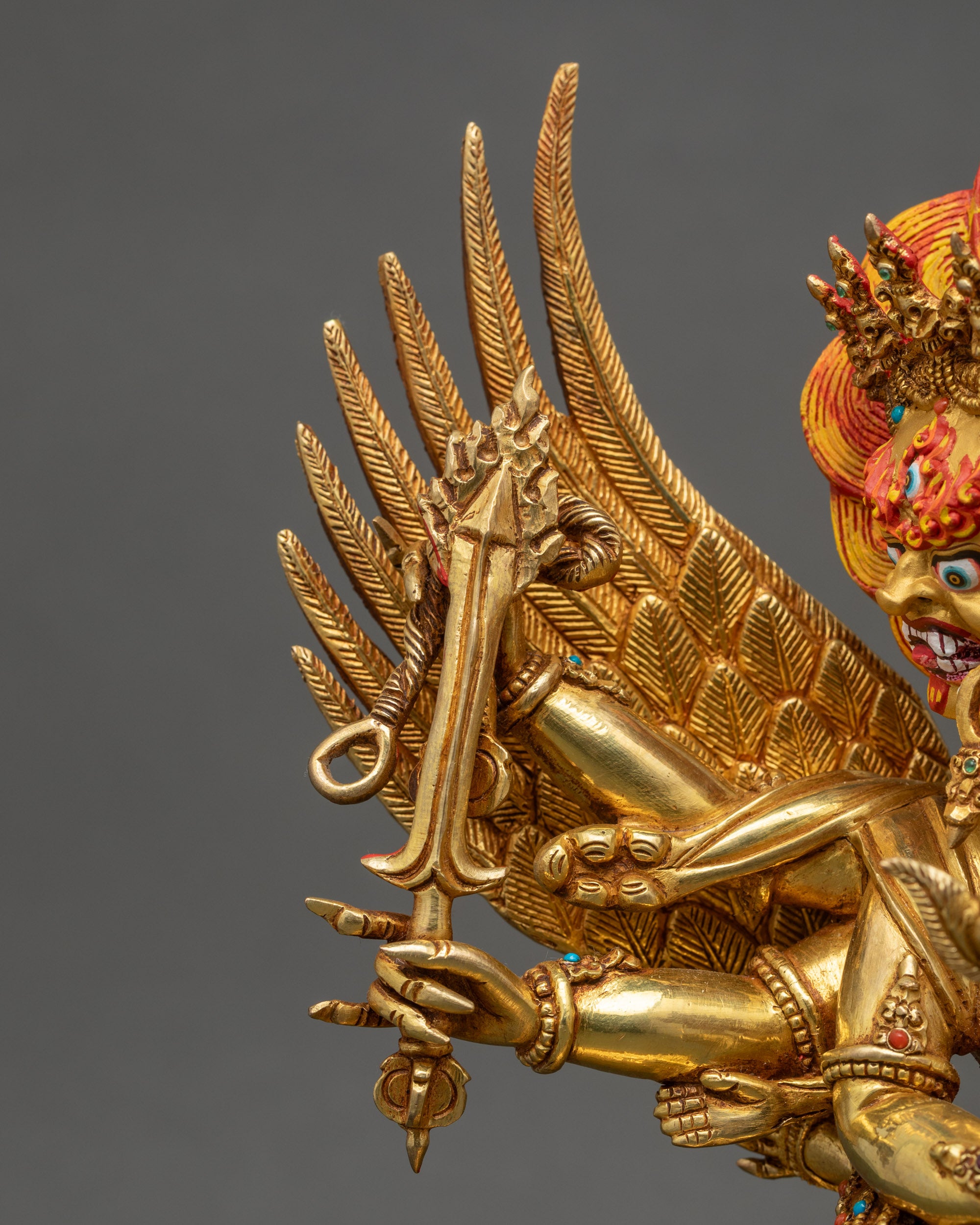 Protector Hayagriva Statue | Sacred Horse-Headed Deity Figurine