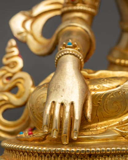 Mitrugpa Buddha Akshobhya Statue | Vajra Wisdom Sculpture Nepal