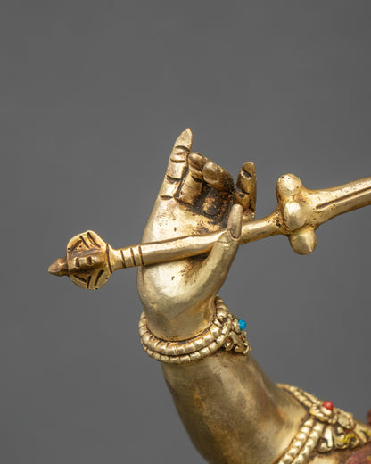 Tibetan Yamantaka Statue | Spiritual Protection & Meditation Decor