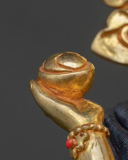 Vajrasattva Buddha Yab Yum Sculpture | Buddhist Karma Purification Icon