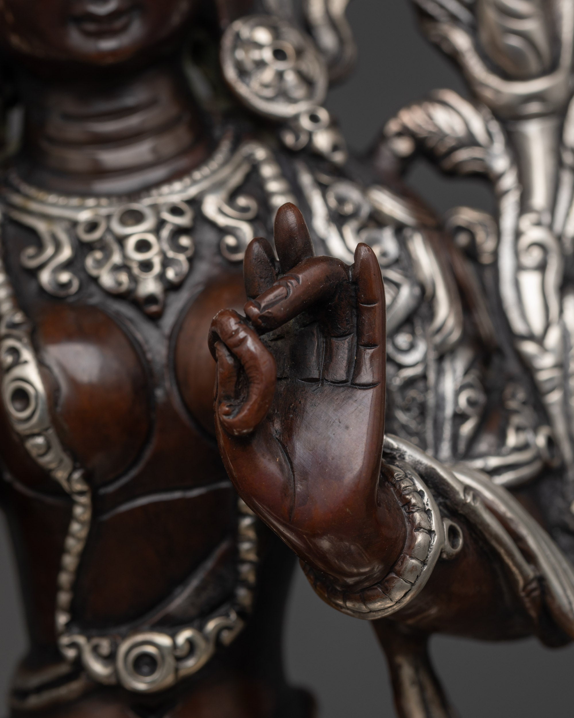 Nepalese Green Tara Goddess – Handcrafted Tibetan Buddhist Statue