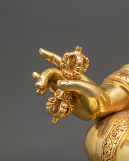 Padmasambhava Figurine | Handmade Guru Idol for Tantric Practices