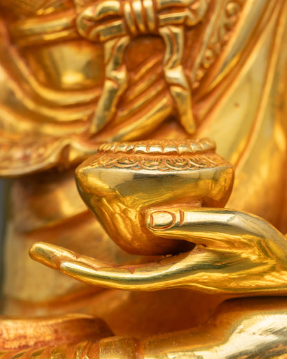 Lord Buddha Statue | Handcrafted Copper Sculpture from Nepal