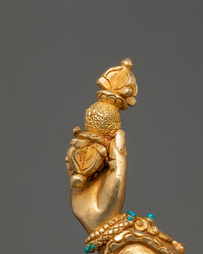 Wrathful Chakna Dorje Sculpture | Handicrafted Nepalese Artwork