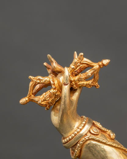 Nepalese Chana Dorje Statue for Spiritual Strength