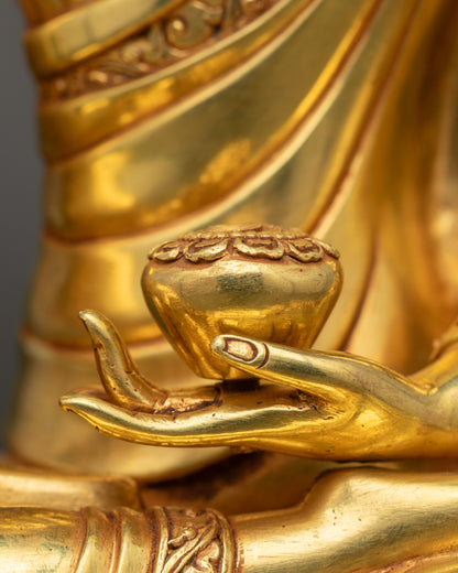 Shakyamuni Buddha Statue | Traditional Meditation Buddha Sculpture
