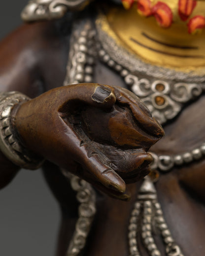 Black Dzambhala Statue | Traditional Nepalese Craftsmanship