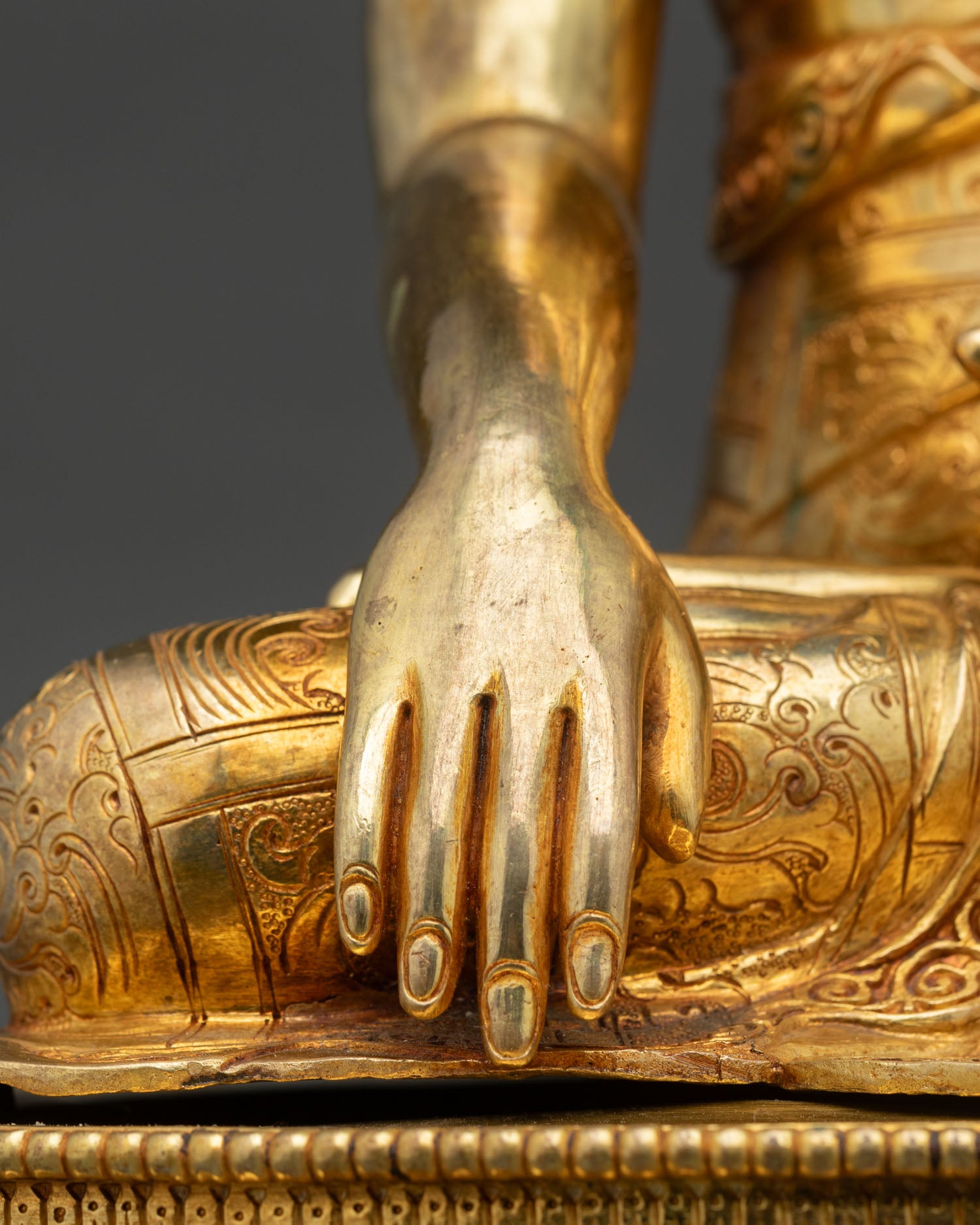 Buddha Shakyamuni Statue | Traditional Lost Wax Copper Art