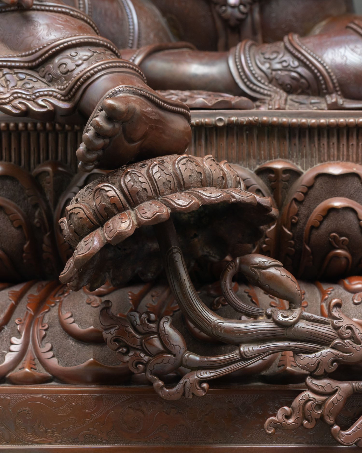 Elegant Green Tara Statue | Traditional Nepalese Craftsmanship