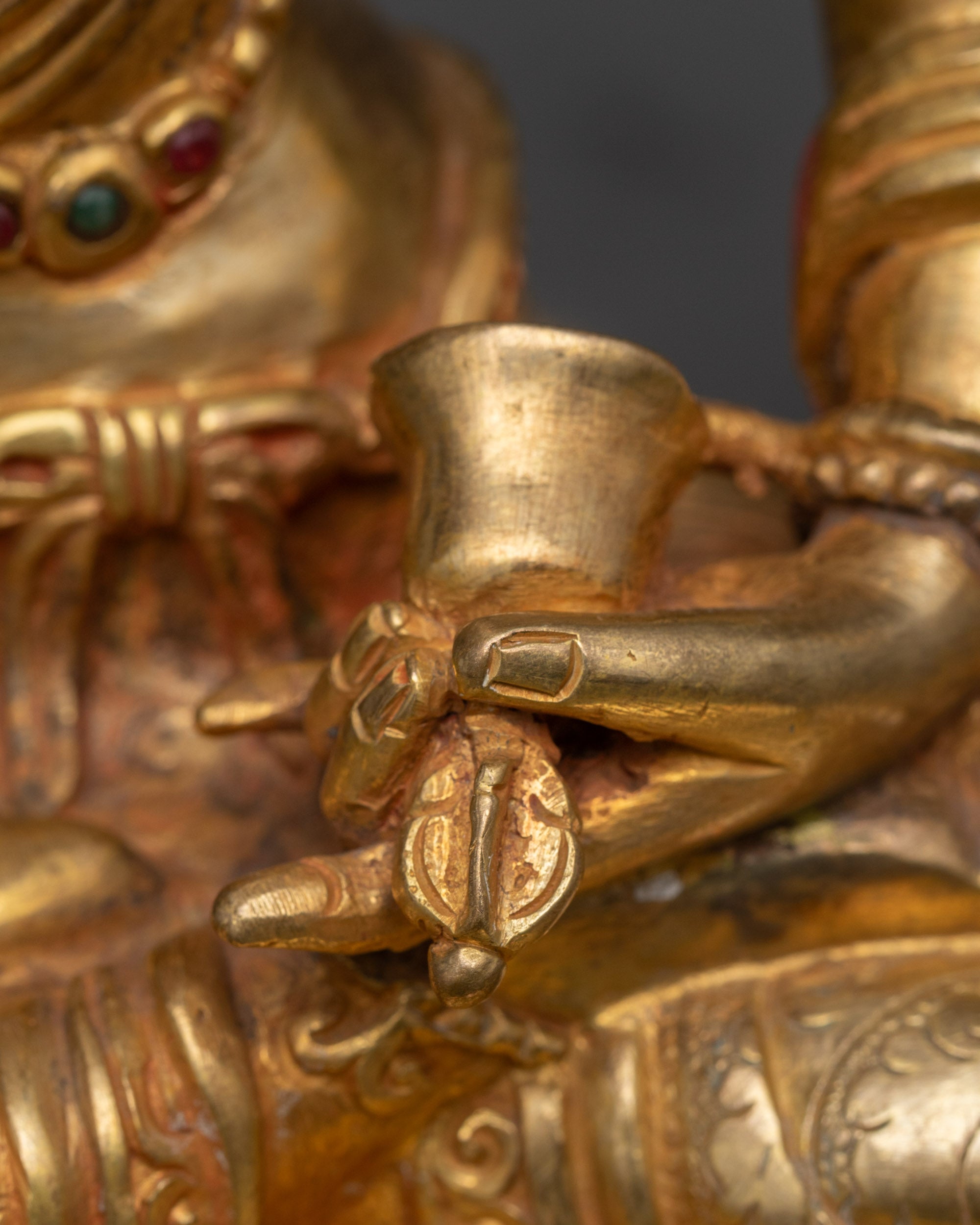 Handcrafted Vajrasattva Statue | Spiritual Idol for Inner Peace