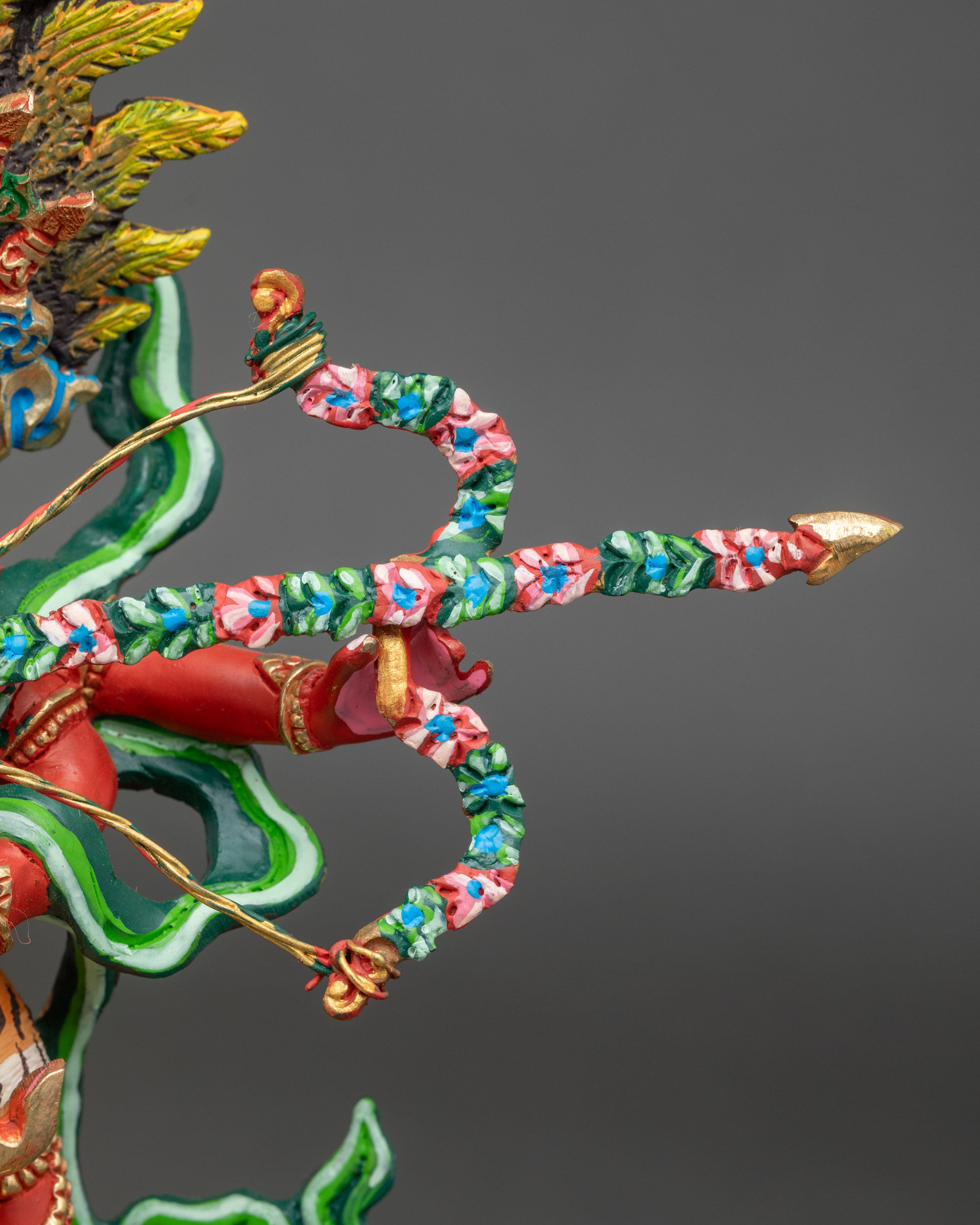 Kurukulla Statue – Red Goddess of Attraction in Vajrayana Buddhism