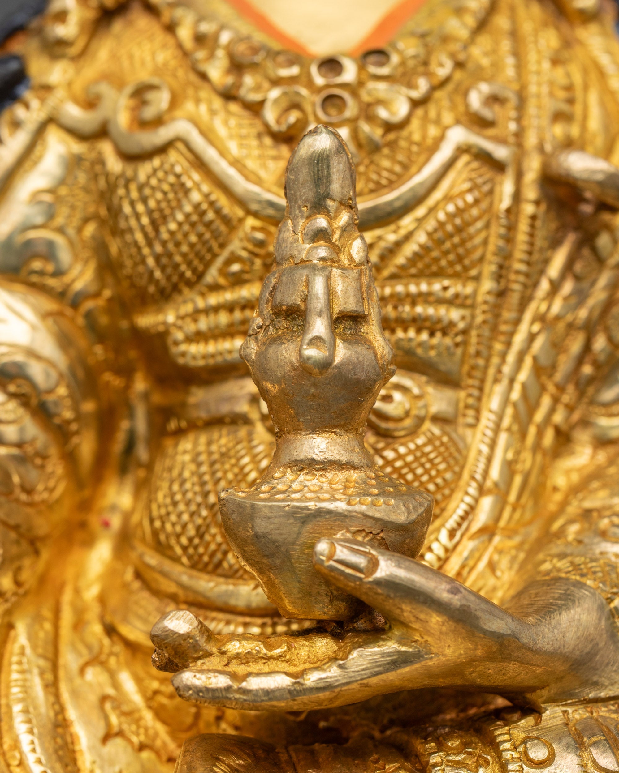 Guru Padmasambhava Sculpture for Spiritual Home Decor