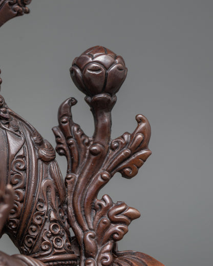 Graceful Green Tara Sculpture | Handcrafted in Nepal