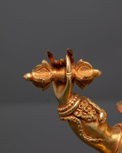 Buddhist Vajrapani Chana Dorje Statue | The Thunderbolt Bearer Statue
