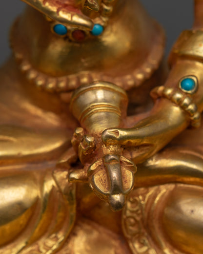 Tibetan Vajrasattva Statue | Sacred Buddhist Idol for Spiritual Healing