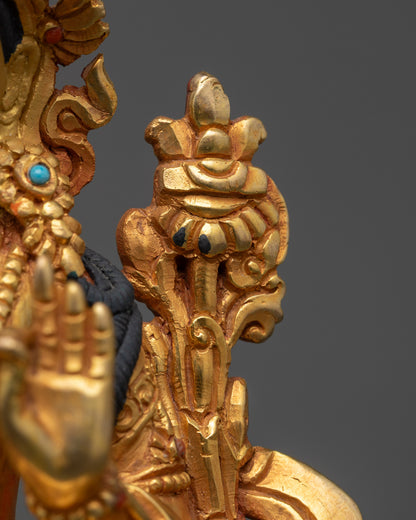Himalayan Manjushri Statue | Handcrafted Deity for Mindfulness