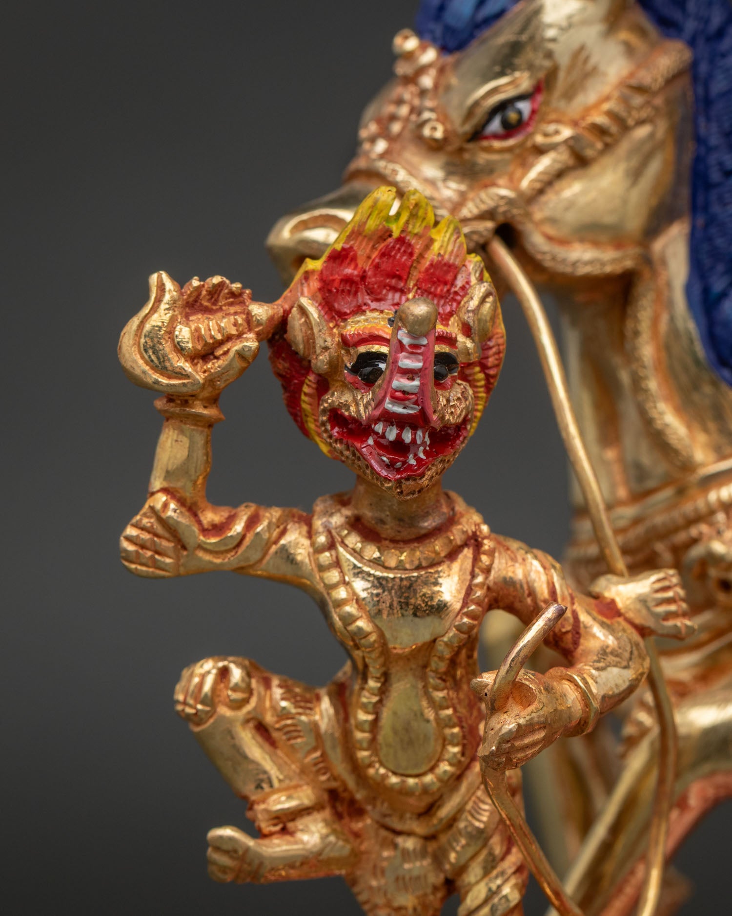 Palden Lhamo Statue | Wrathful Female Protector of Buddhism