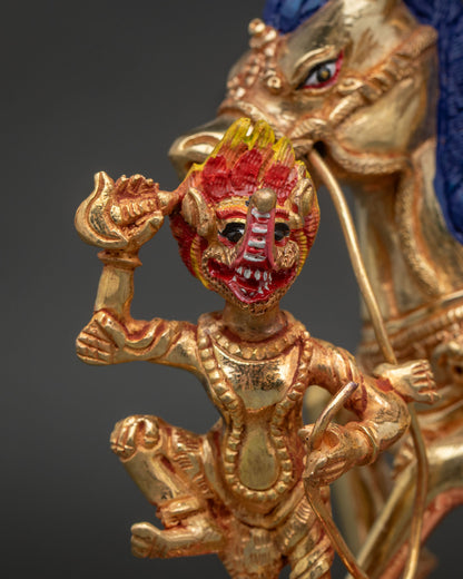 Palden Lhamo Statue | Wrathful Female Protector of Buddhism