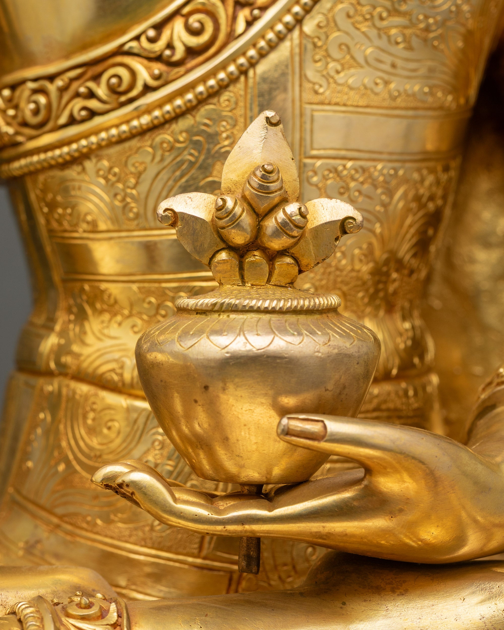 Medicine Buddha Statue | Traditional Himalayan Buddhist Artwork