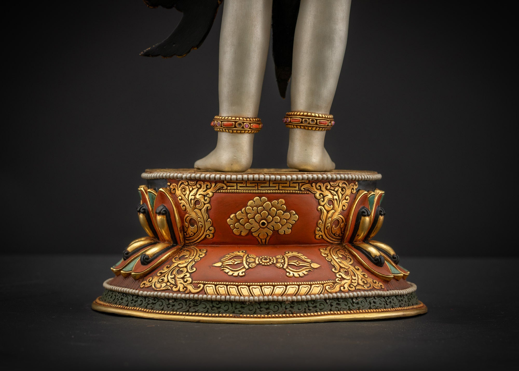 Cultivate Serenity with Standing Lokeshvara Statue | Lotus-Bearer Icon