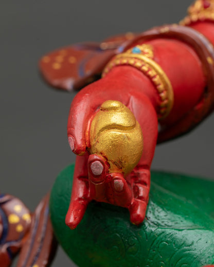 Handcrafted Dzambhala Statue  – Buddhist God of Wealth