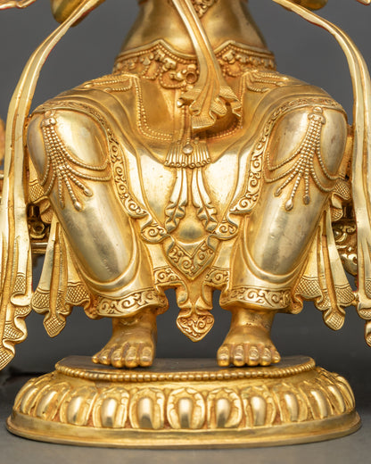 Traditional Handmade Maitreya Buddha - A Symbol of Loving Kindness