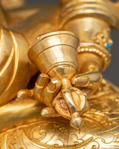 Vajrasattva and Consort Statue- Buddhist Deity for Purification Practice