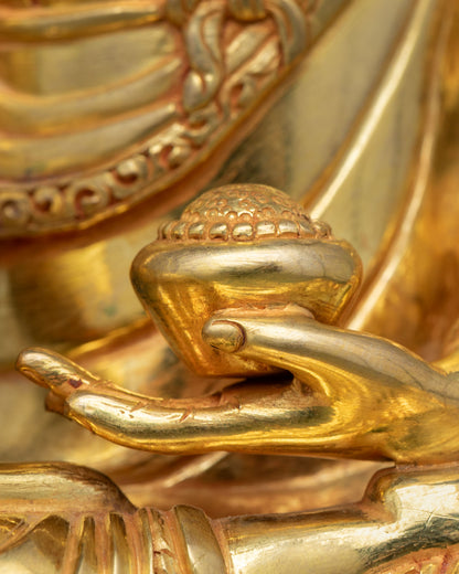 Buddha Shakyamuni Statue | Traditional Buddhist Artwork