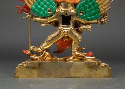 Vajrakilaya Yab-Yum Statue for Protection & Removal of Obstacles