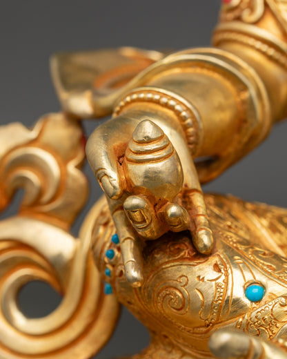 Dzambhala Statue- Powerful Buddhist Deity of Wealth and Prosperity