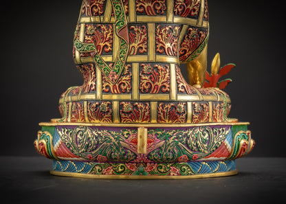 Three Buddha Statue Set | Meditation & Spiritual Decor from Nepal