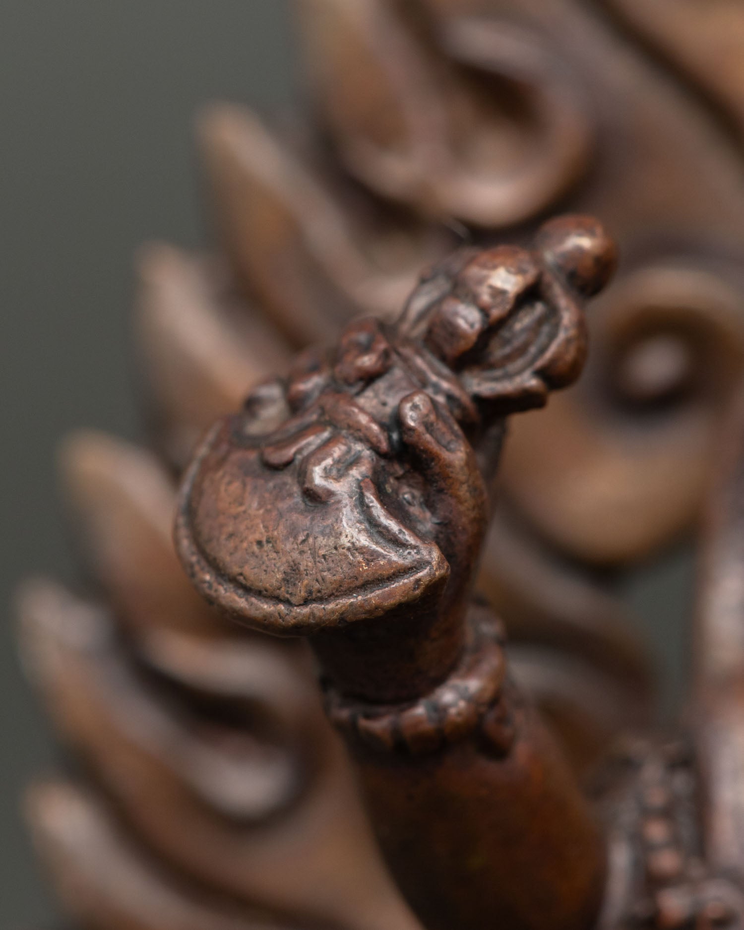 Simha Mukha Statue | Buddhist Lion-Faced Dakini Art
