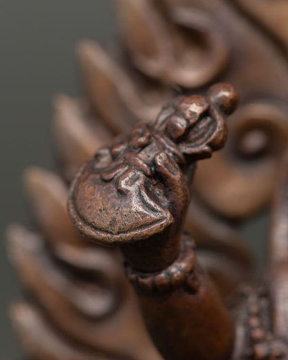 Simha Mukha Statue | Buddhist Lion-Faced Dakini Art