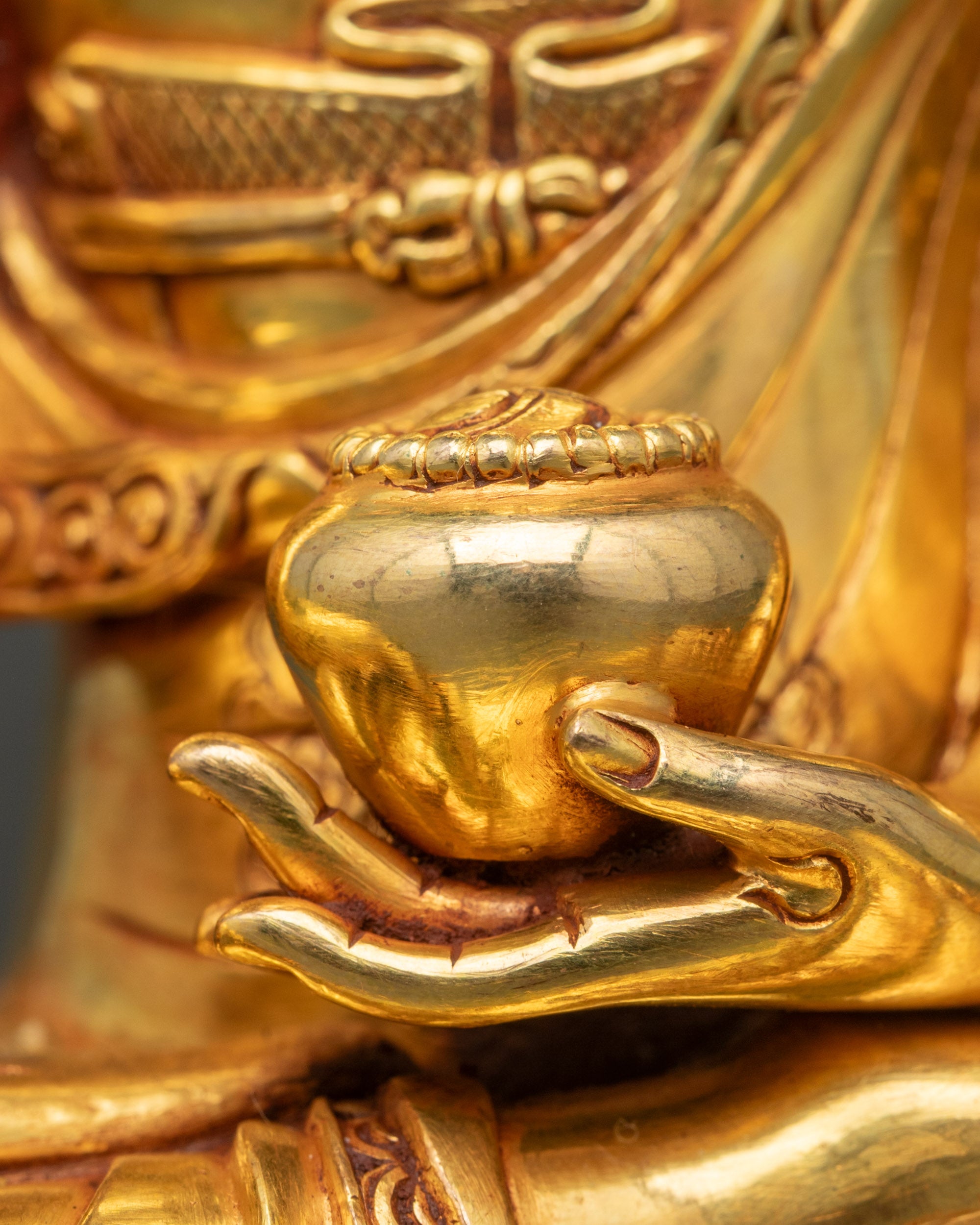 Shakyamuni Buddha Statue | Traditional Nepalese Buddhist Sculpture