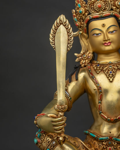 Arapachana Manjushri Statue | Revealing the Path of Perfect Wisdom