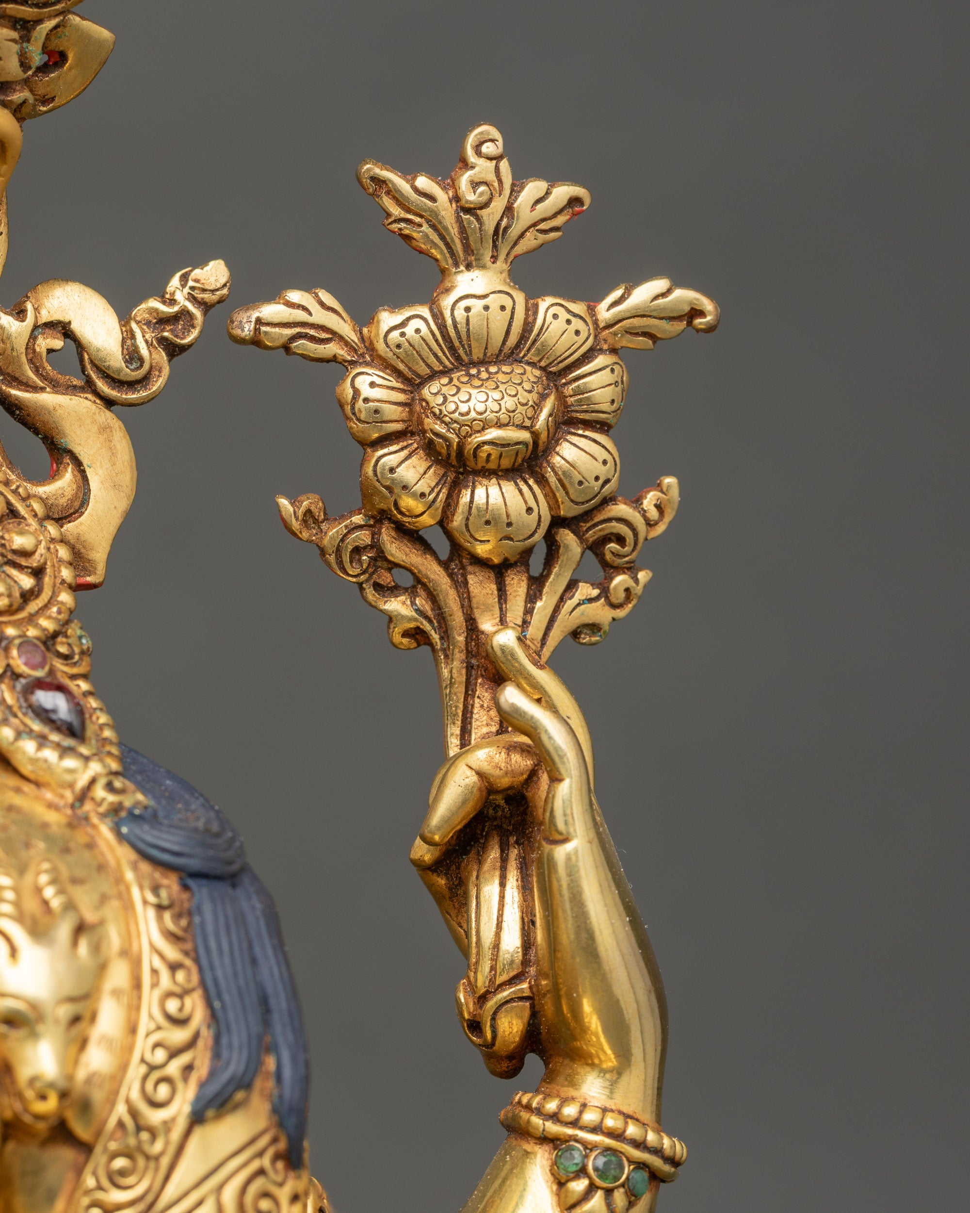 Four-Armed Chenrezig Statue | Tibetan Bodhisattva of Compassion Nepal