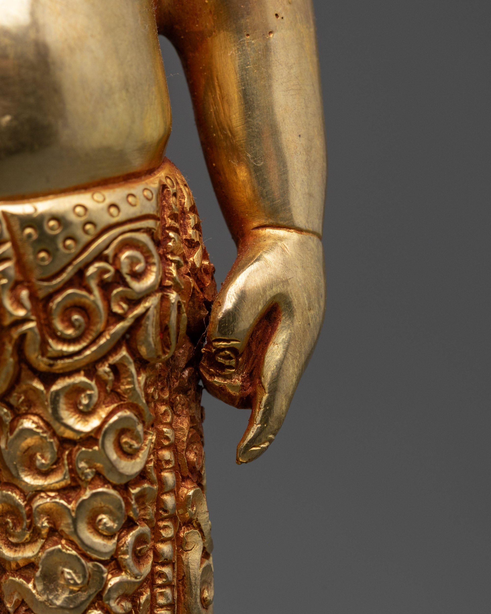 Standing Little Buddha Statue from Nepal | Buddha Born in Lumbini