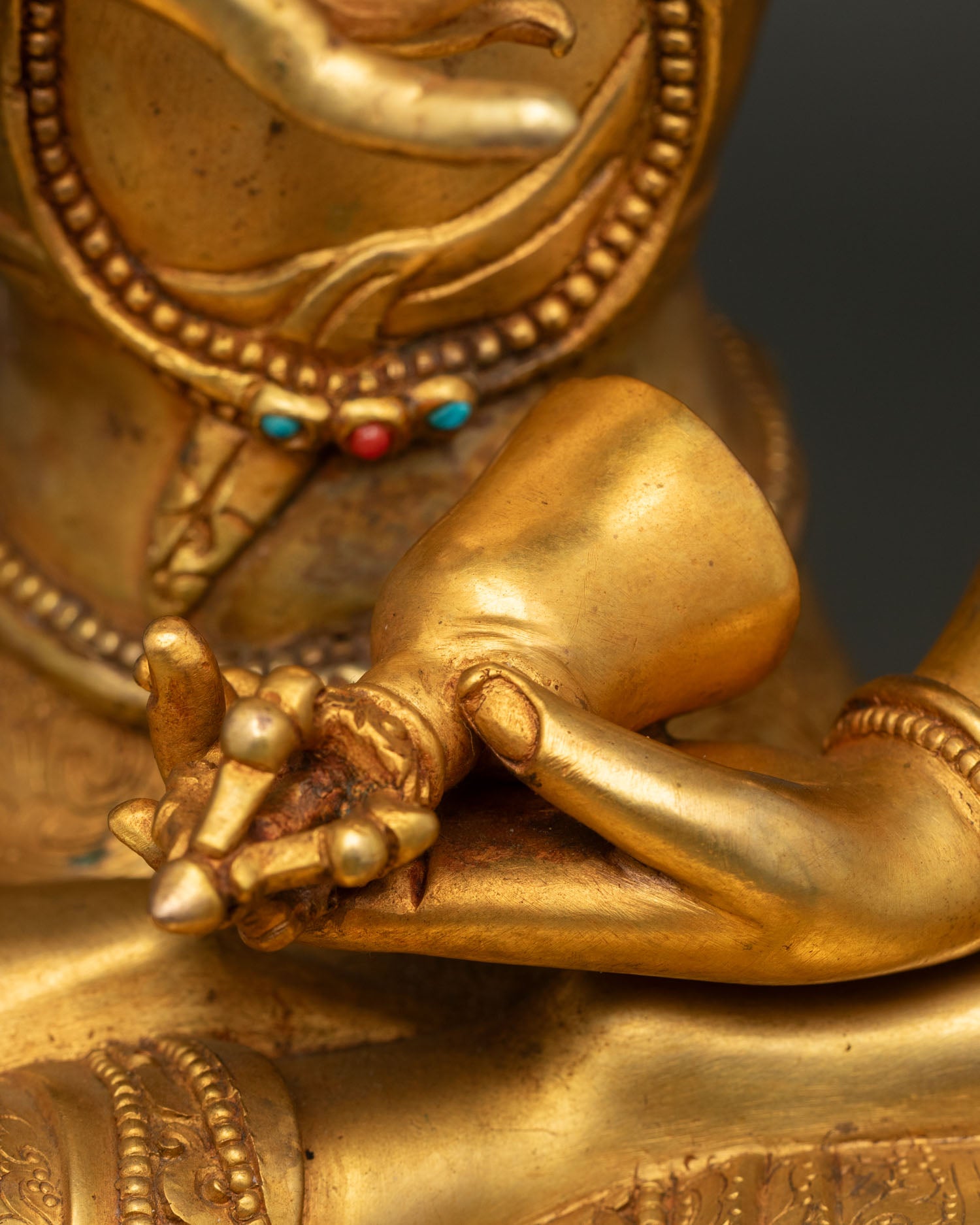 Handcrafted Vajrasattva Statue | Tibetan Purification Deity