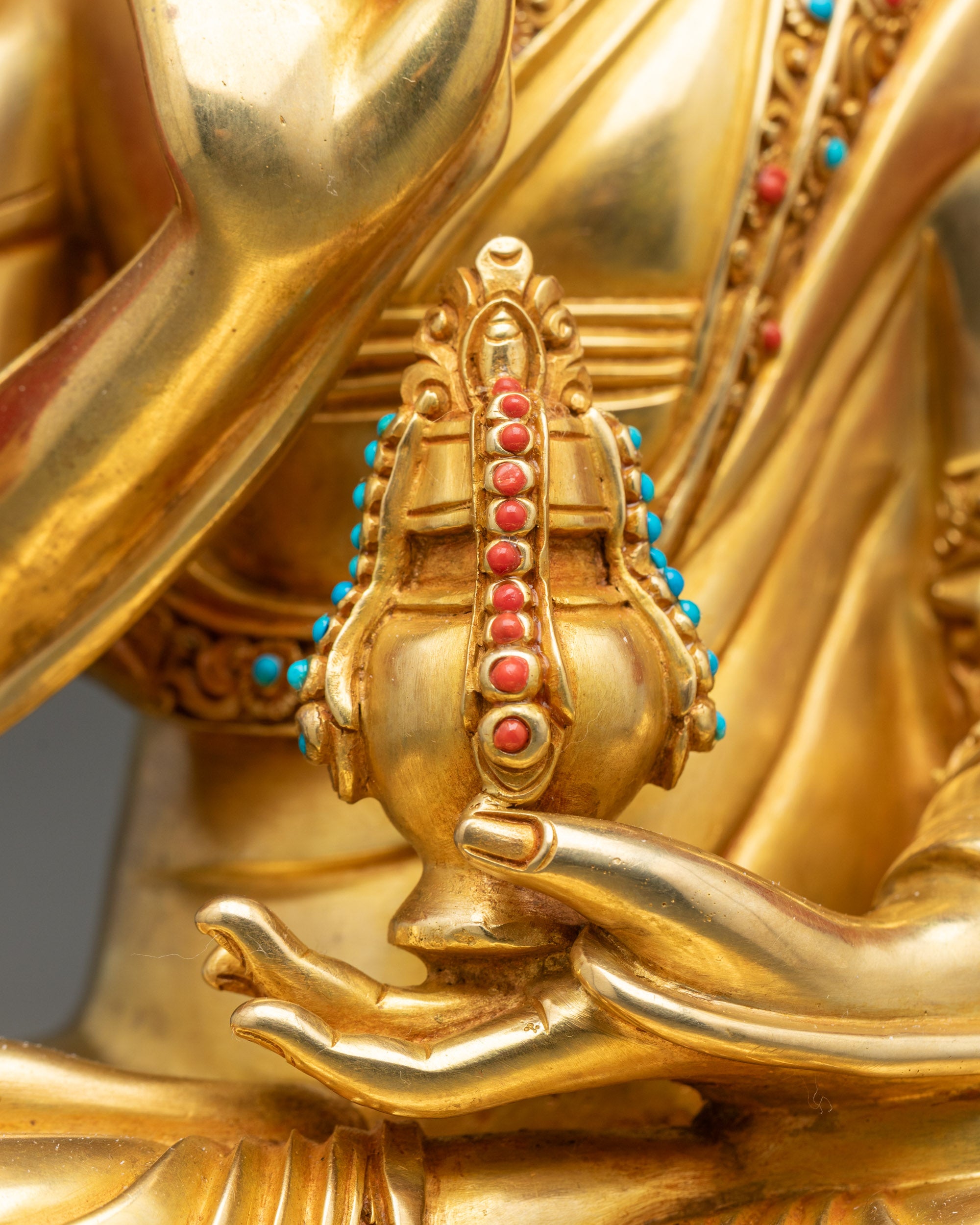 Je Tsongkhapa Statue | Buddhist Copper Sculpture from Nepal