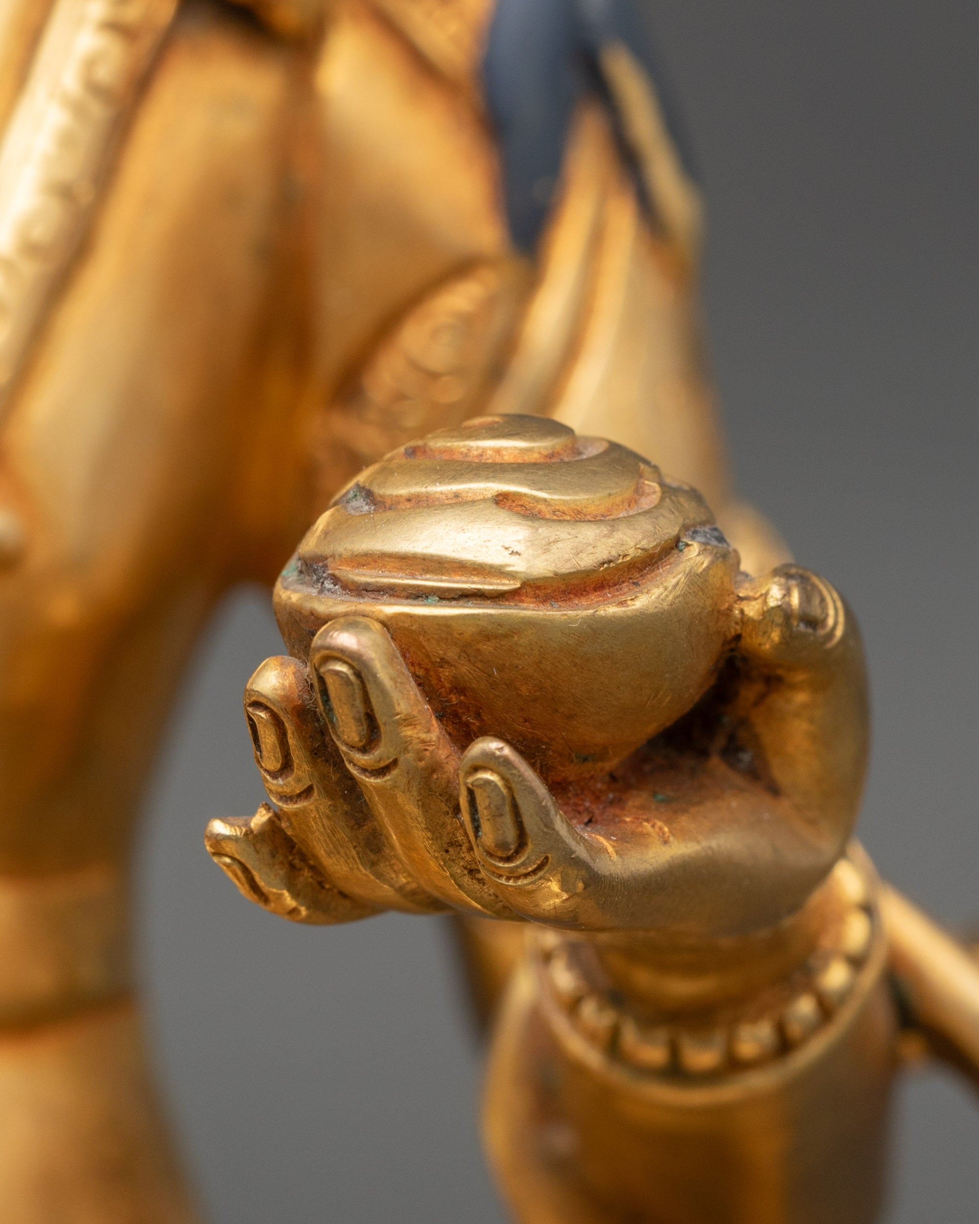 Handmade Set of Tilopa and Naropa Statue for Spiritual Practice